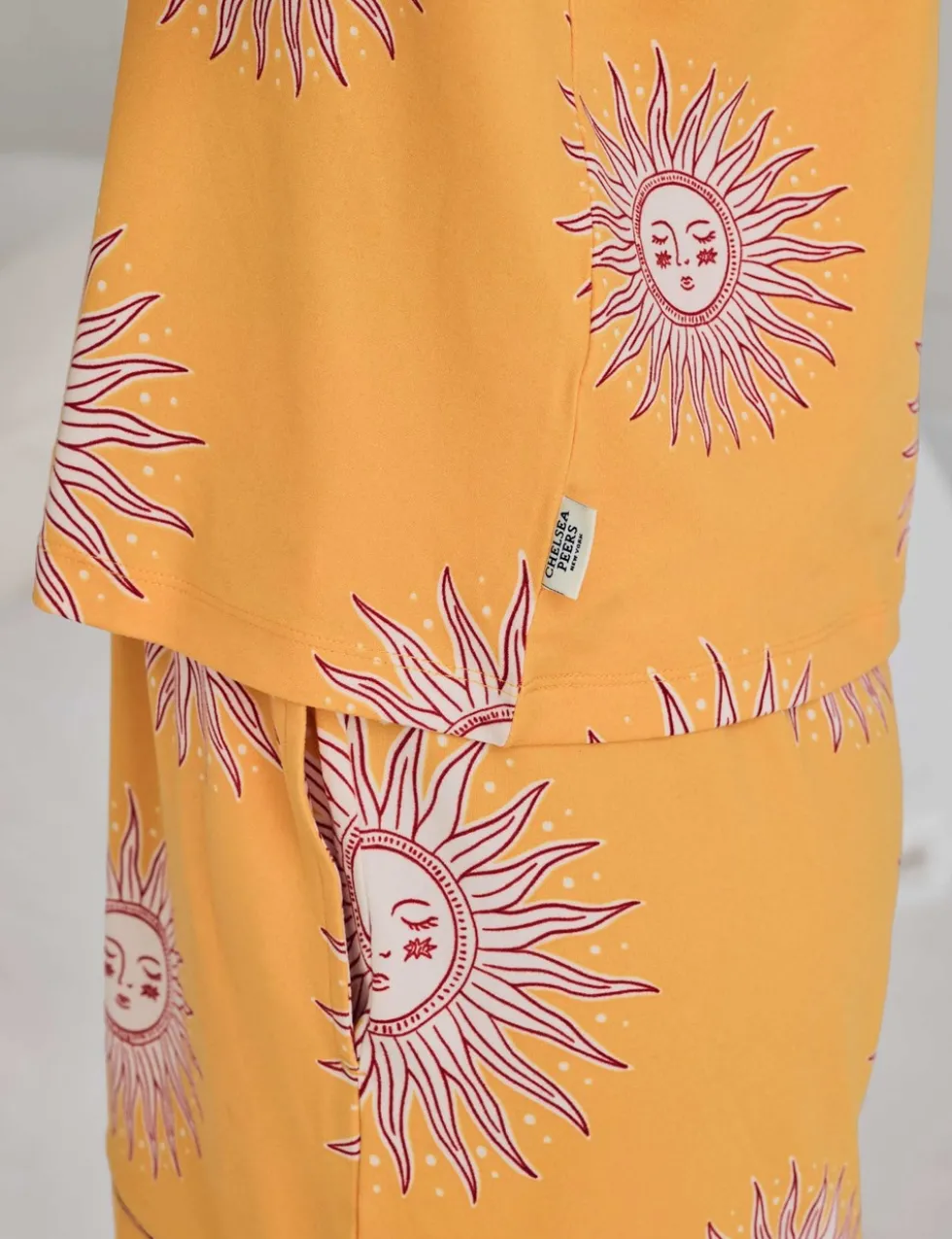 Sun Strappy Cami Top And Boxer Shortie Set