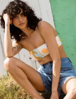 Sunblind Tully Tube Printed Bikini Top