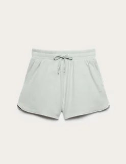 Supersoft Brushed Rib Relaxed Shorts