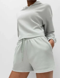 Supersoft Brushed Rib Relaxed Shorts