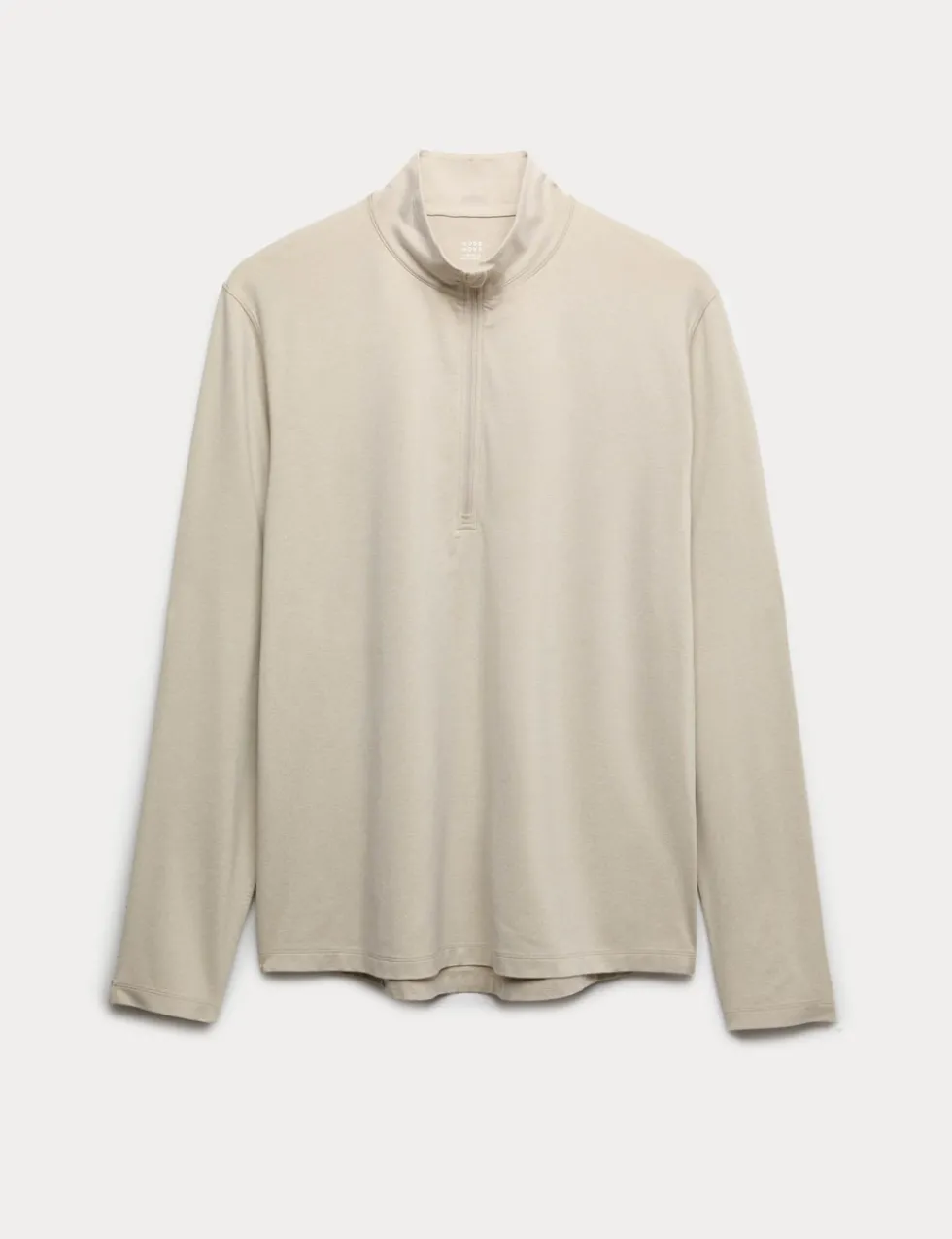 Supersoft Funnel Neck Half Zip Top