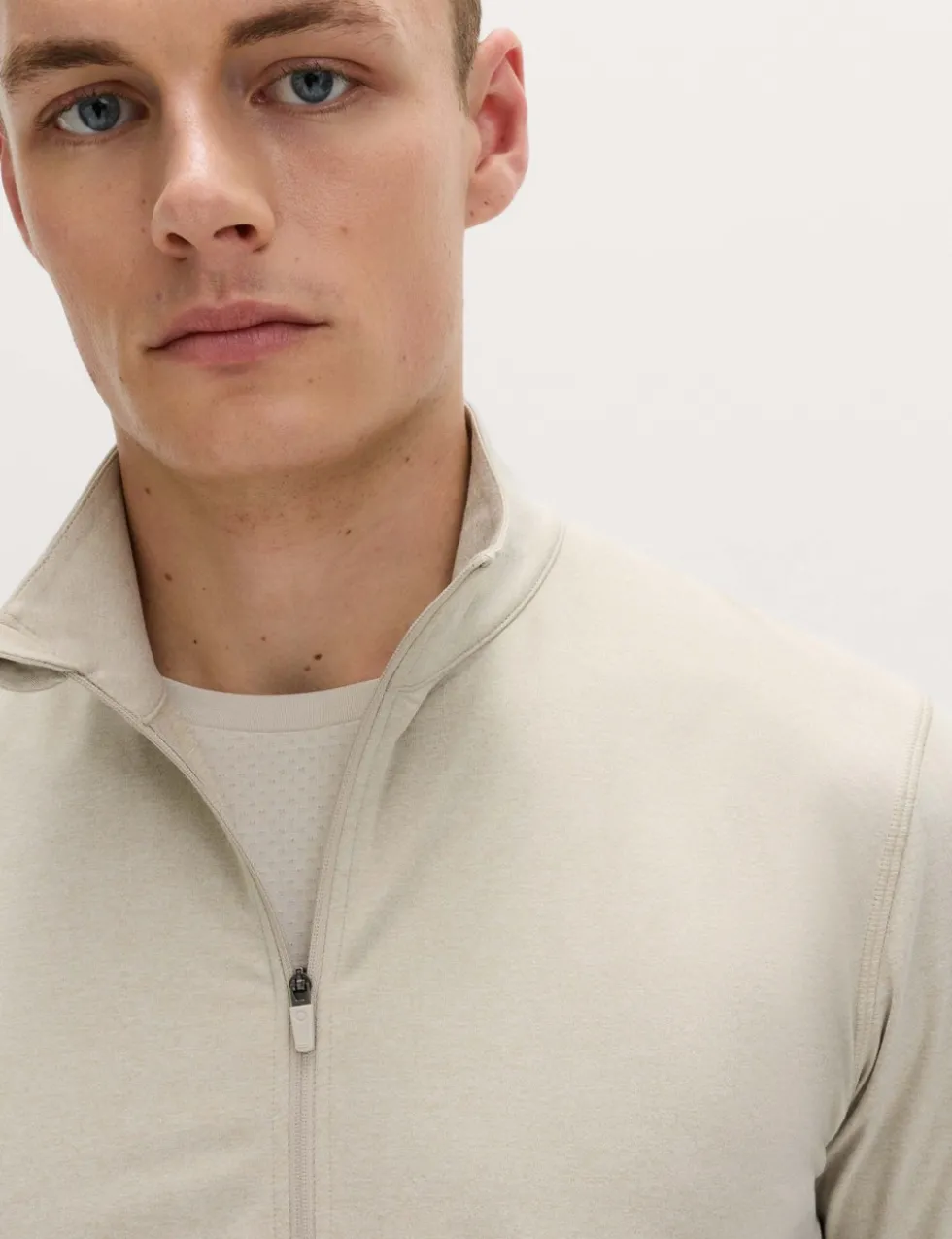 Supersoft Funnel Neck Half Zip Top