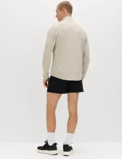 Supersoft Funnel Neck Half Zip Top