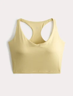Supersoft Scoop Neck Fitted Crop Vest Top