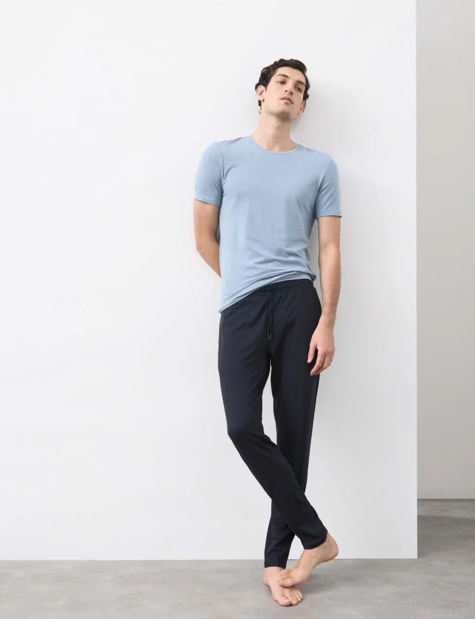 Supima® Cotton Blend Slim Fit Pyjama Bottoms