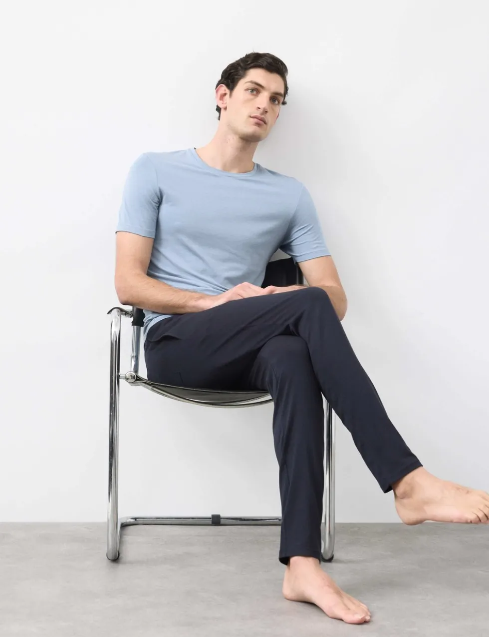 Supima® Cotton Blend Slim Fit Pyjama Bottoms