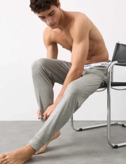 Supima® Cotton Modal Elasticated Pyjama Joggers