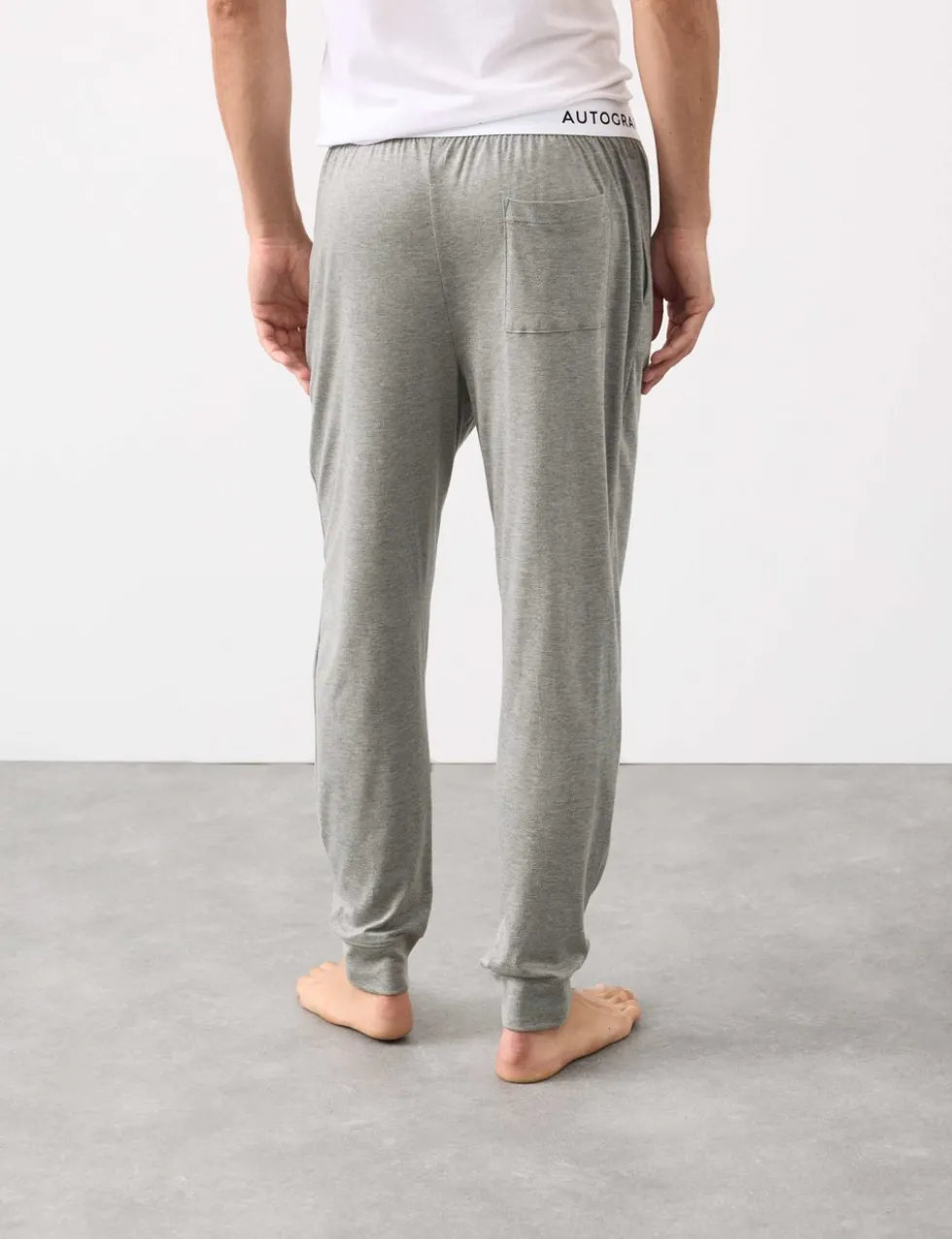 Supima® Cotton Modal Elasticated Pyjama Joggers