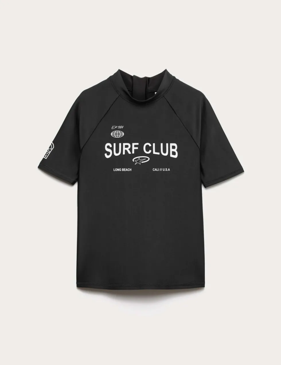 Surf Club' Slogan Rash Vest (6-16 Yrs)