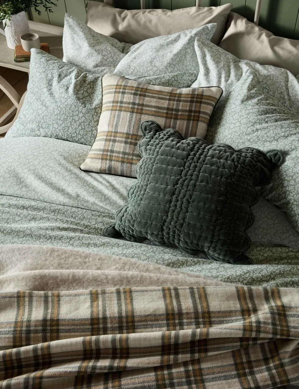 Sweet Alyssum Brushed Cotton Bedding Set