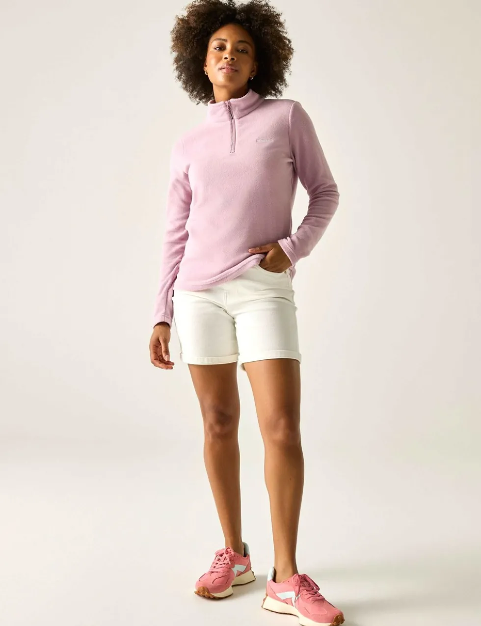 Sweethart Half Zip Fleece Jacket