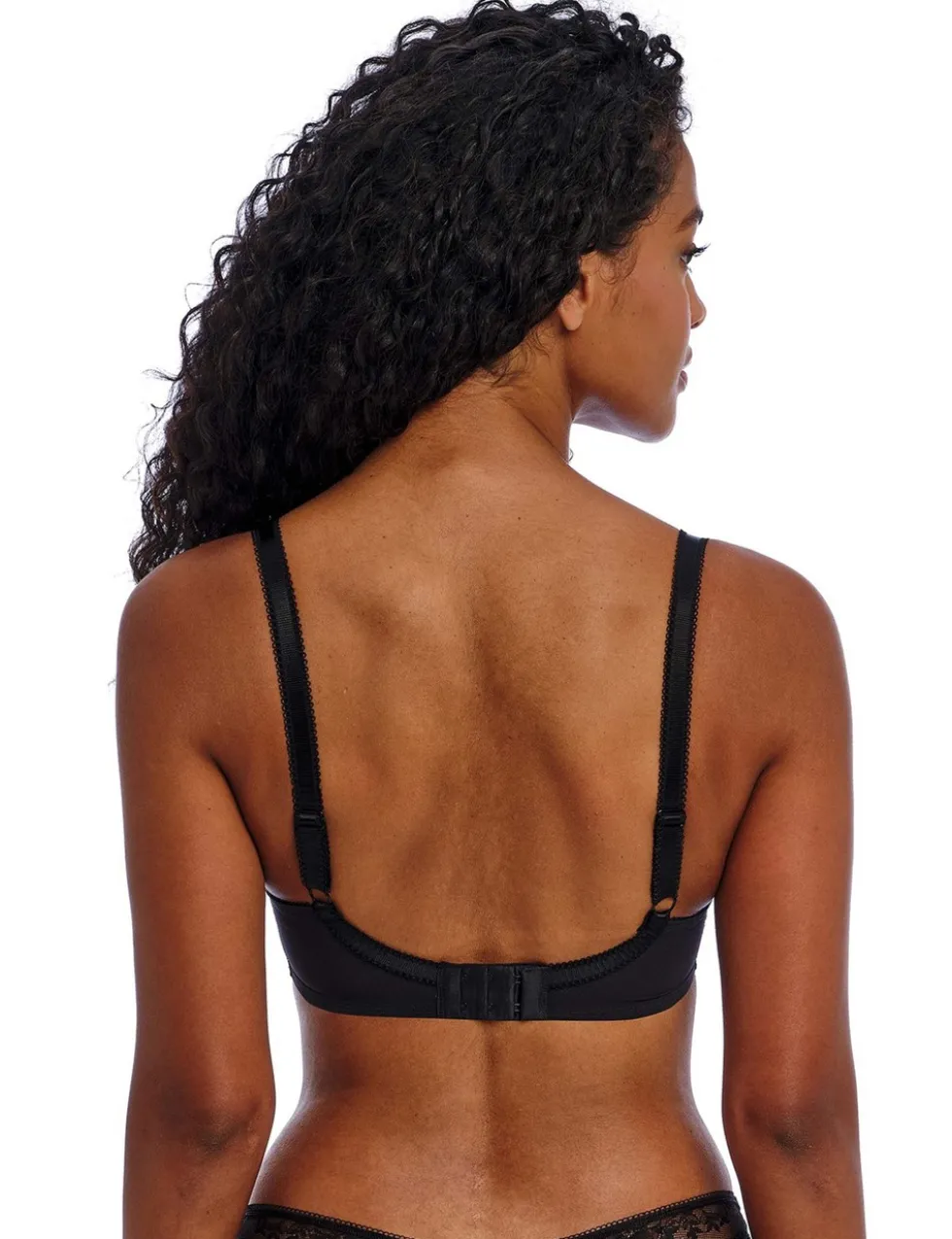 Sydnie Lace & Mesh Wired Plunge Bra (D-H)