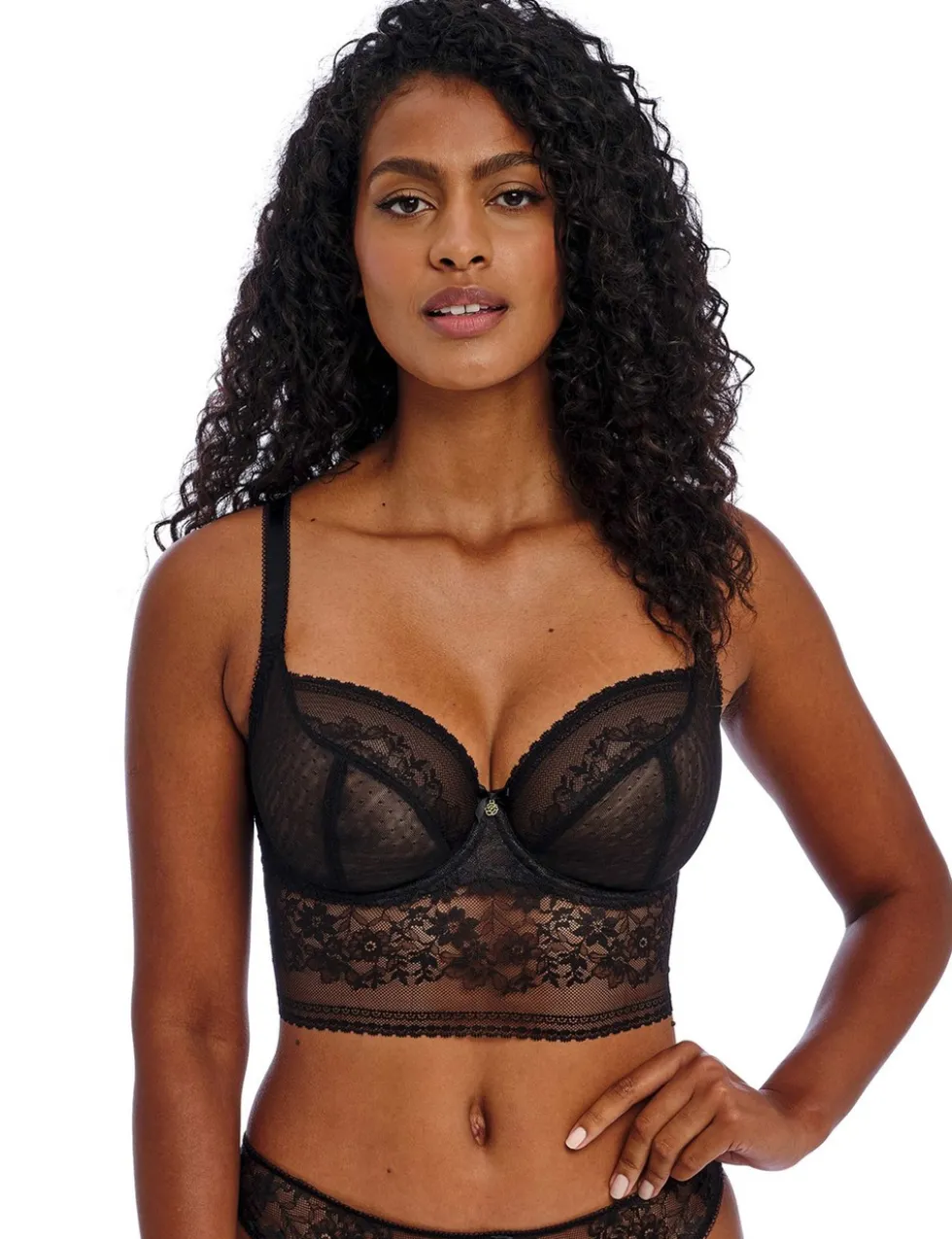 Sydnie Wired Longline Bra (D-FF)