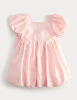 Taffeta Bow Dress (2-16 Yrs)