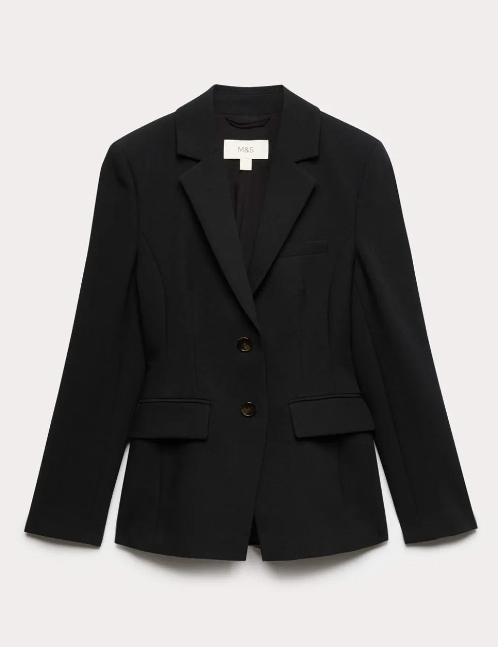 Tailored Cinched Waist Blazer