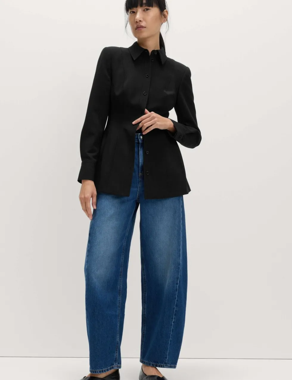 Tailored Cinched Waist Jacket
