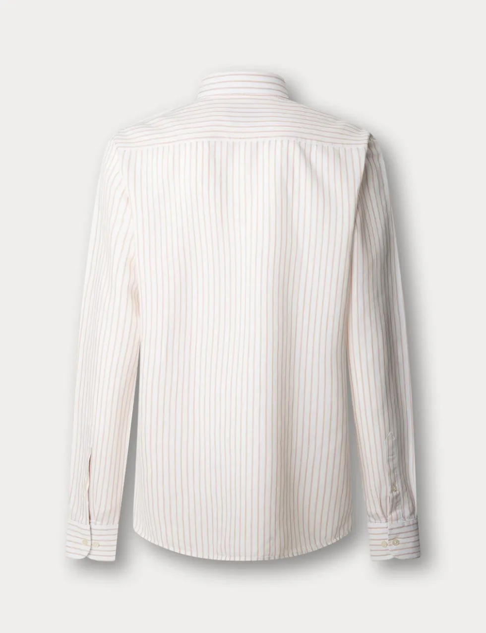 Tailored Fit Cotton Rich Striped Shirt