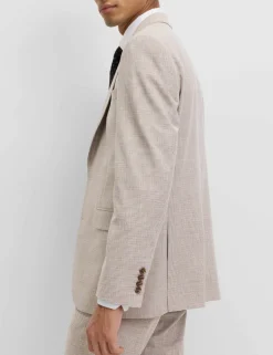 Tailored Fit Grid Check Jacket