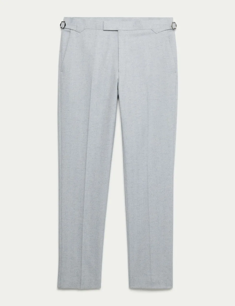 Tailored Fit Herringbone Trousers
