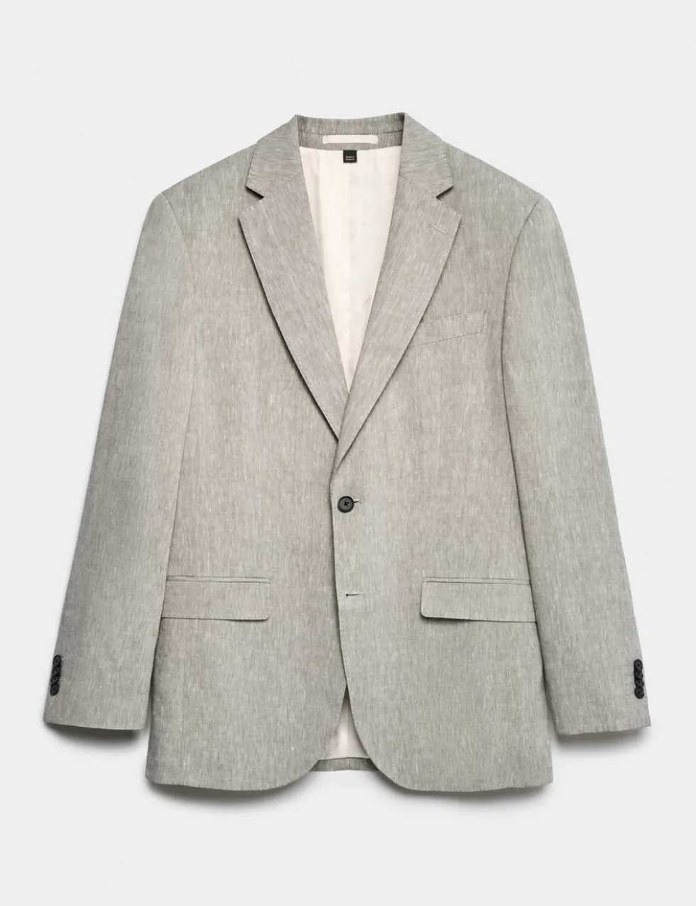 Tailored Fit Italian Performance Linen Blend Suit Jacket