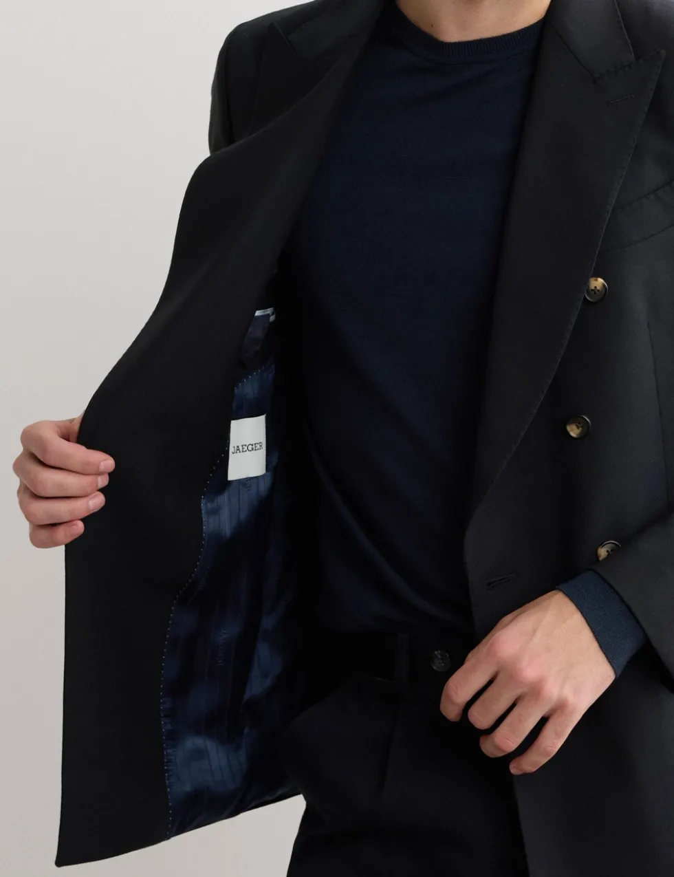 Tailored Fit Italian Pure Wool Blazer