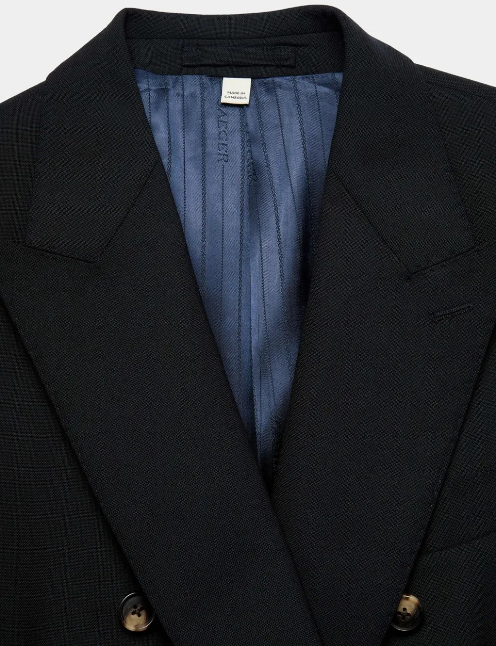 Tailored Fit Italian Pure Wool Blazer