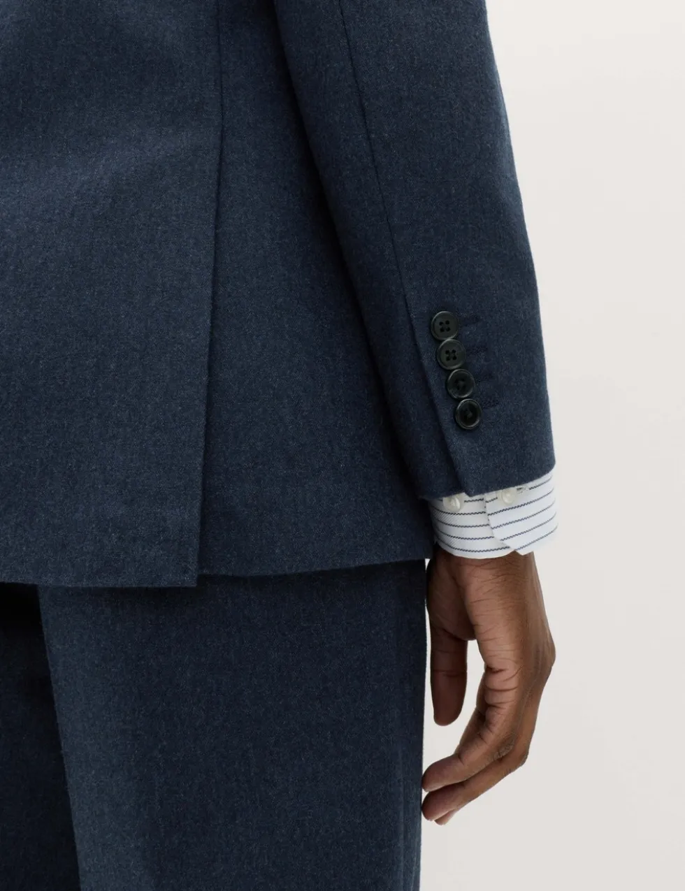 Tailored Fit Italian Wool Rich Tweed Suit Jacket