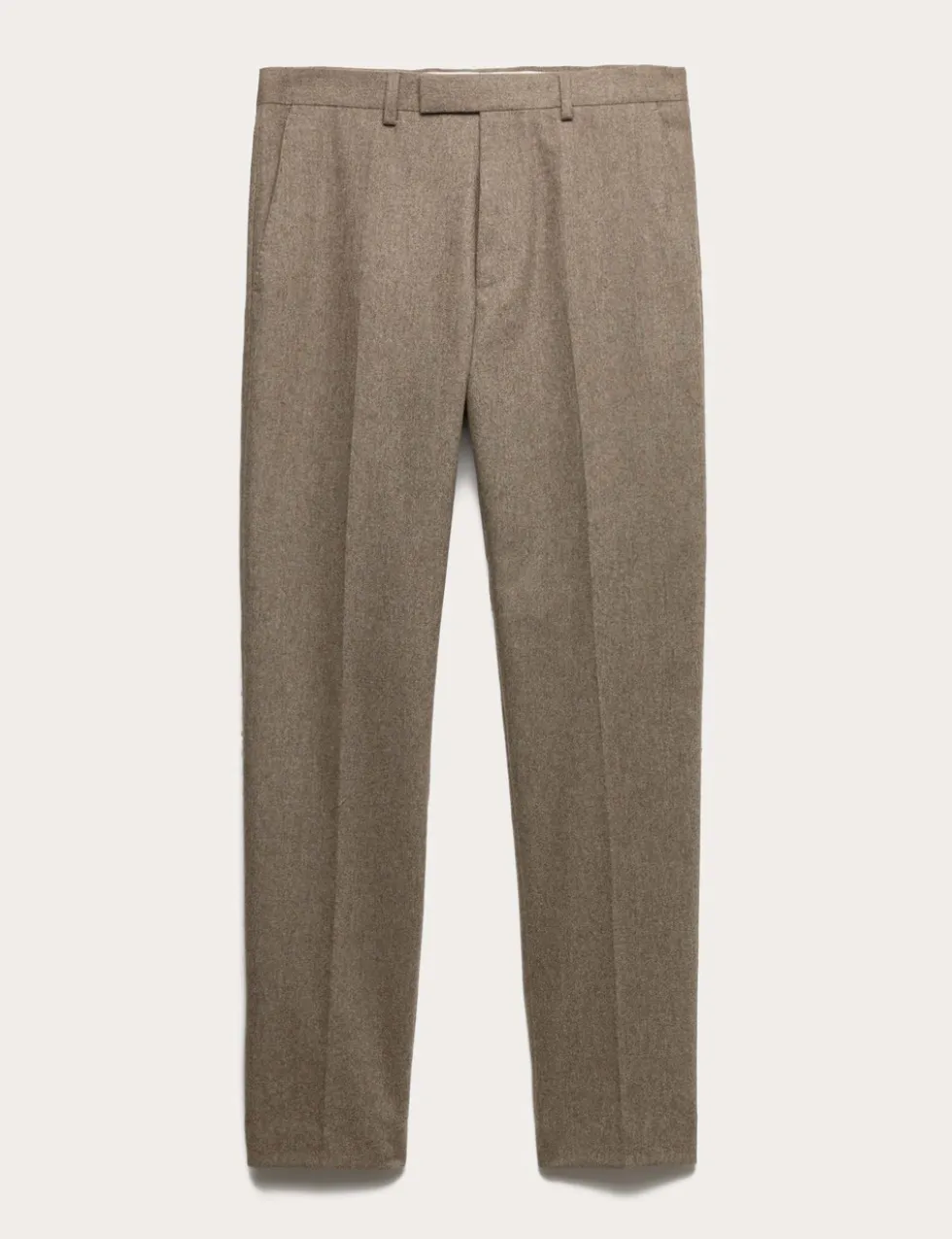 Tailored Fit Italian Wool Rich Suit Trousers