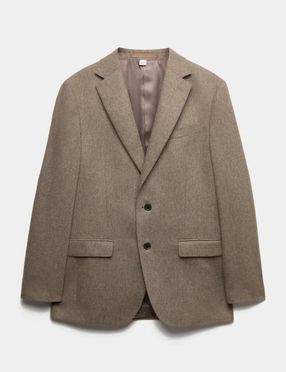 Tailored Fit Italian Wool Rich Tweed Suit Jacket