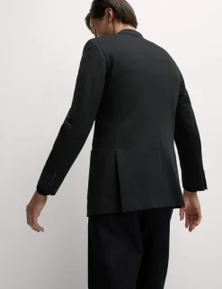 Tailored Fit Jersey Textured Blazer