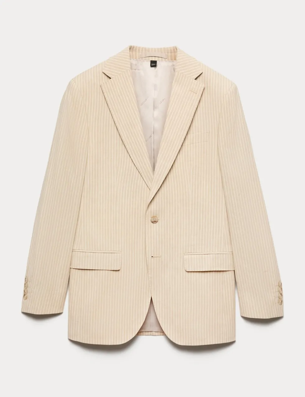 Tailored Fit Linen Rich Jacket
