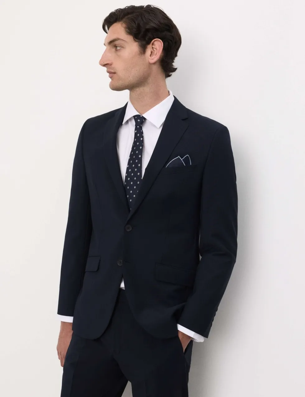 Tailored Fit Performance Suit Jacket
