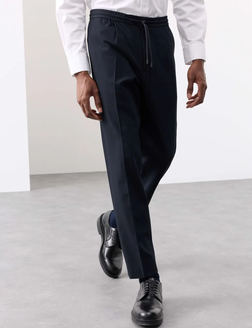 Tailored Fit Performance Twill Trousers
