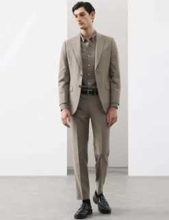 Tailored Fit Performance Suit Jacket