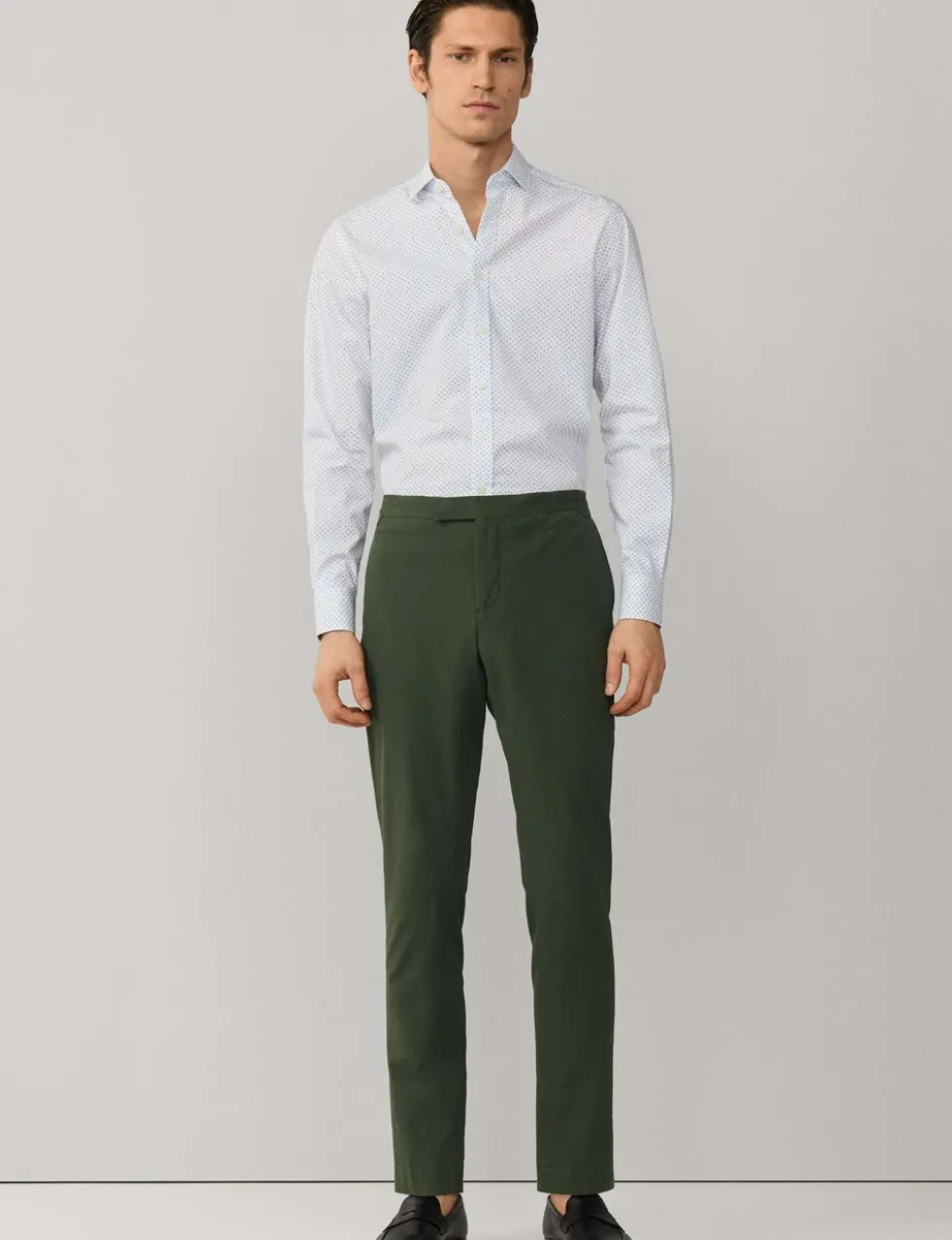 Tailored Fit Pure Cotton Floral Shirt