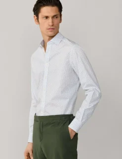Tailored Fit Pure Cotton Floral Shirt