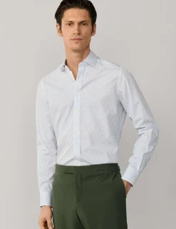 Tailored Fit Pure Cotton Floral Shirt
