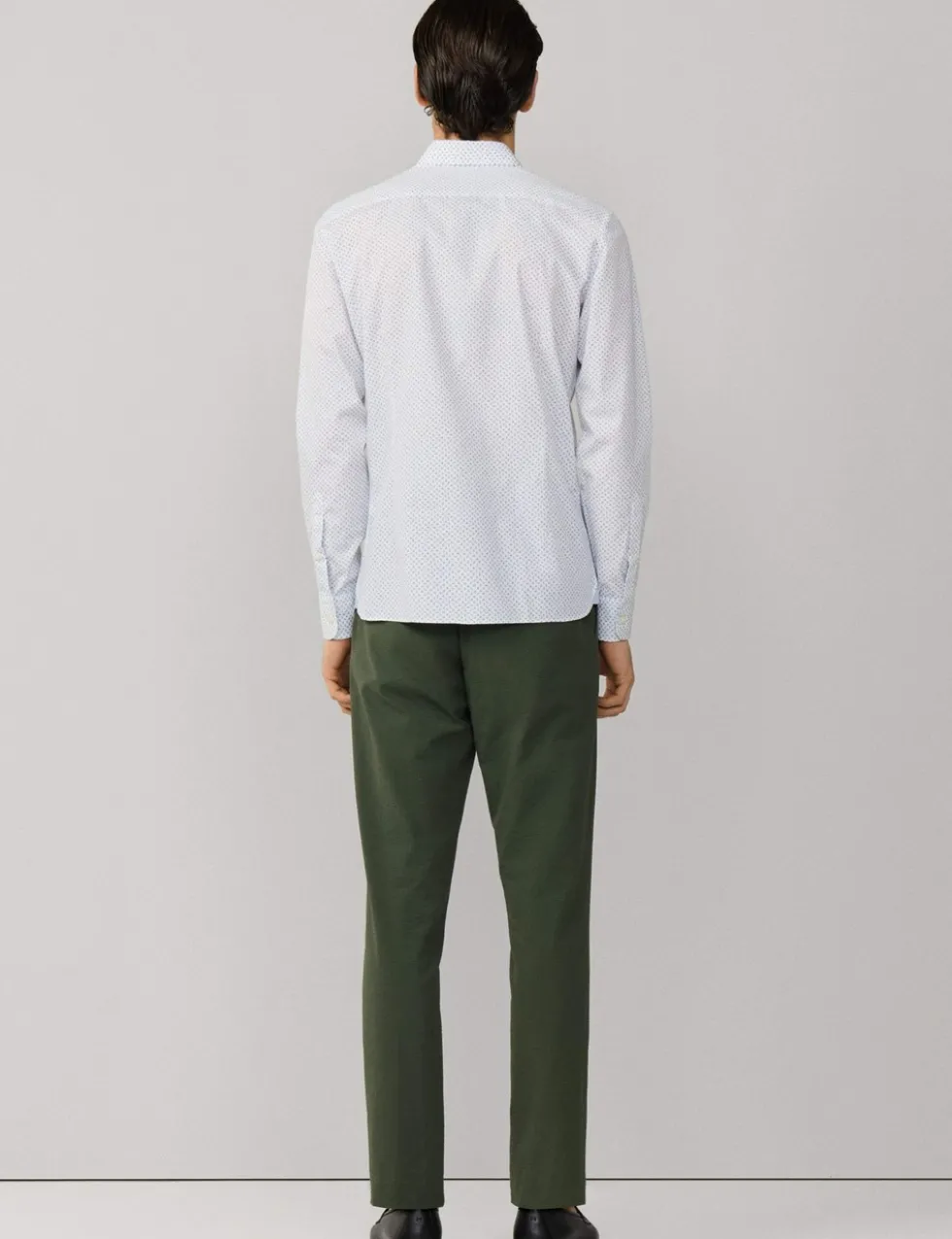 Tailored Fit Pure Cotton Floral Shirt