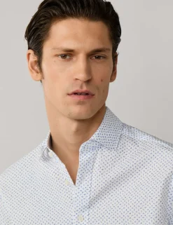 Tailored Fit Pure Cotton Floral Shirt