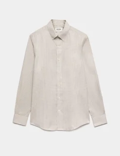 Tailored Fit Pure Cotton Check Shirt