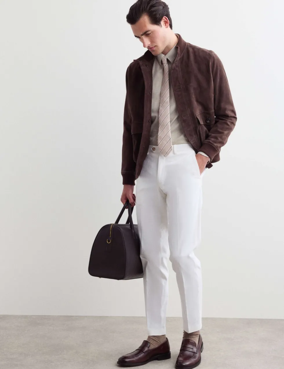 Tailored Fit Pure Cotton Check Shirt