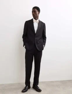 Tailored Fit Pure Cotton Bib Front Dress Shirt