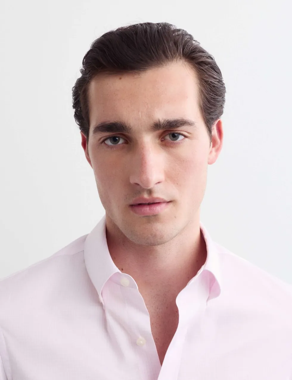 Tailored Fit Pure Cotton Check Shirt