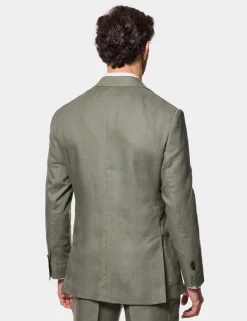 Tailored Fit Pure Linen Blazer