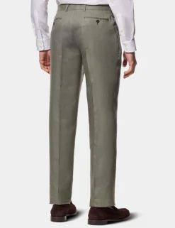Tailored Fit Pure Linen Suit Trousers