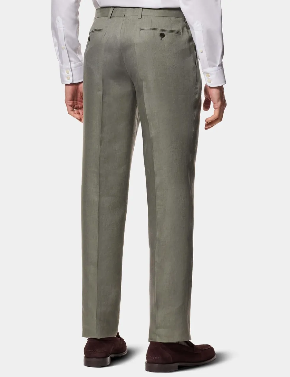 Tailored Fit Pure Linen Suit Trousers