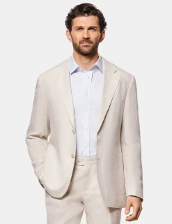 Tailored Fit Pure Linen Suit Jacket