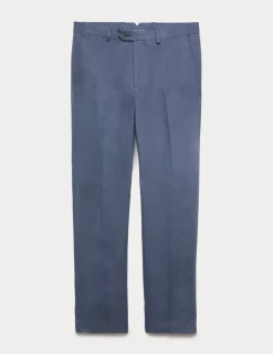 Tailored Fit Pure Linen Trousers