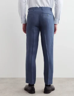 Tailored Fit Pure Linen Trousers