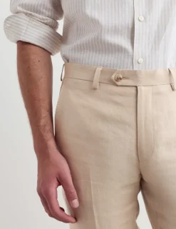 Tailored Fit Pure Linen Trousers